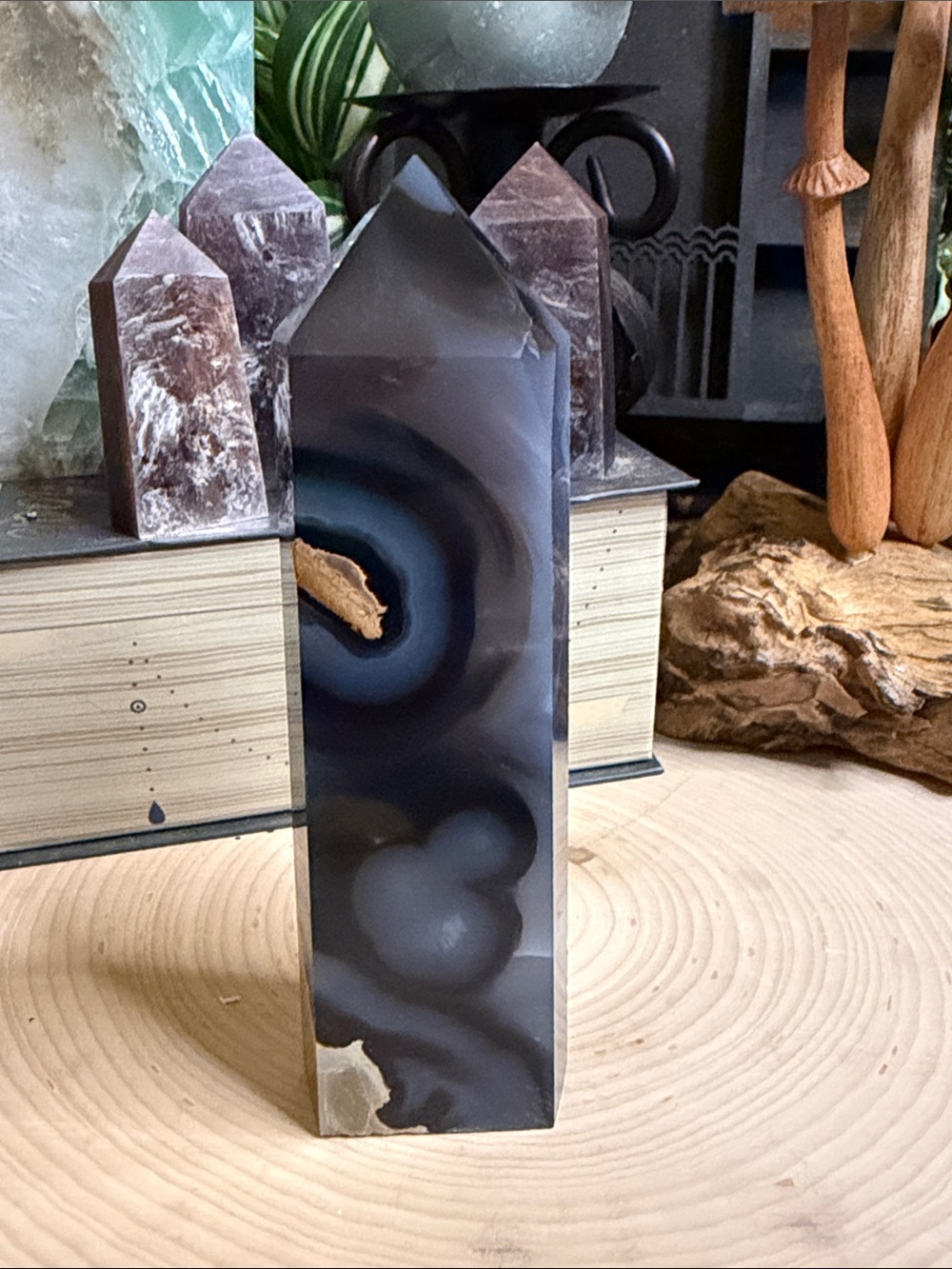Volcano Agate Tower